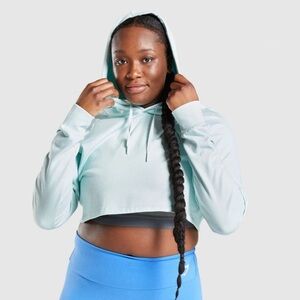 Gymshark Light Blue Women's Hoodie